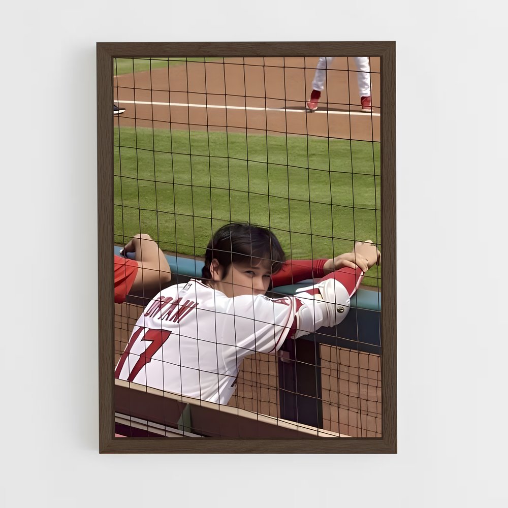 Poster Shohei ohtani – affiche Baseball (vue 5)